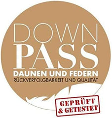 Traumnacht Basic Light pehelypaplan új fehér pehely (60%) és tollak (40%), DIN EN 12934, 135 X 200 cm, Down Pass és Öko-Tex tanúsítvány, német minőségi szabvány szerint gyártva Paplanok és paplanok Naty Shop