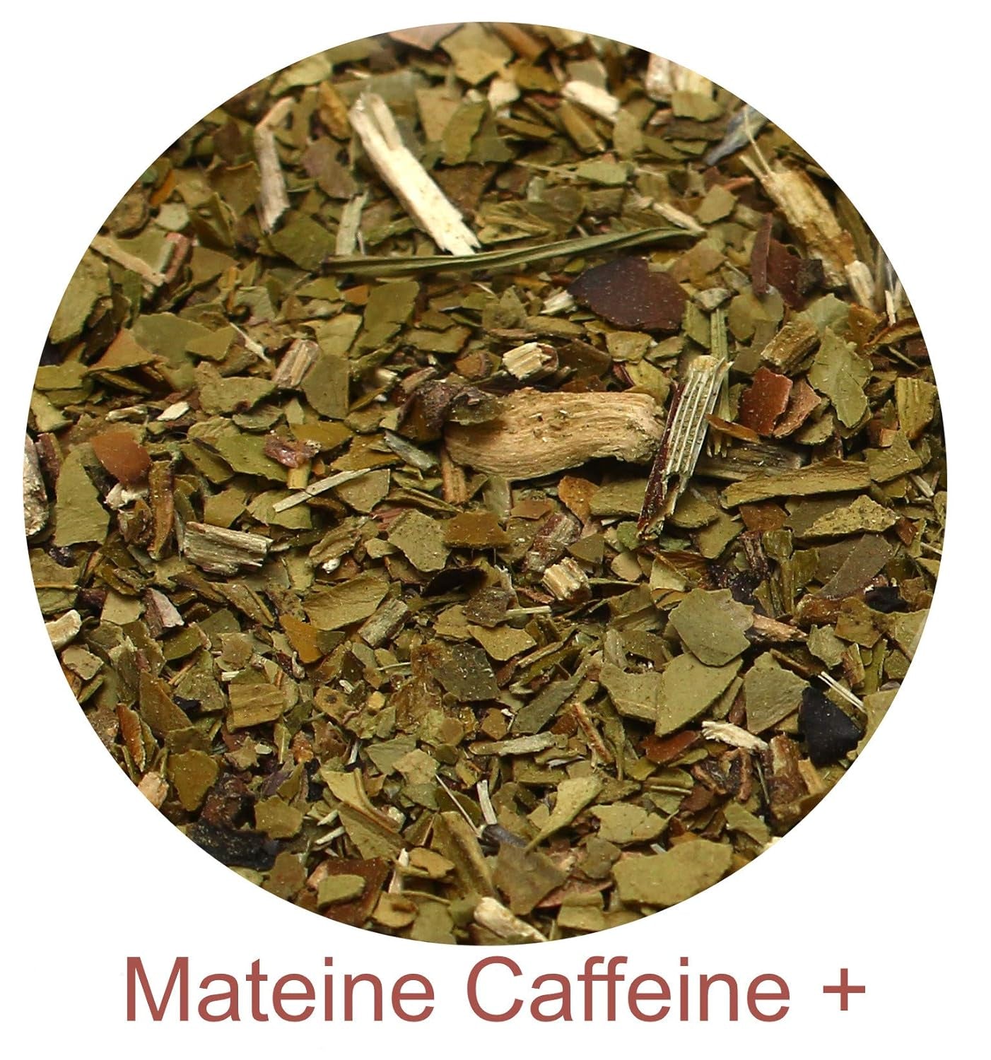 Ceai Mate  Caffeine I Neprăjit, fără tulpini și fără pulbere Tradicional - Ceai Mate puternic din Paraguay I Conținut de cofeină | Băutură energizantă și detoxifiantă 500 G I 0,5 Kg