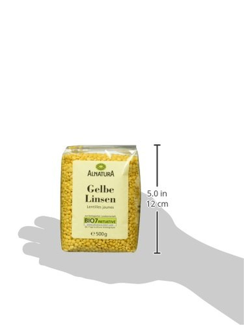 Bio sárga lencse, 500g