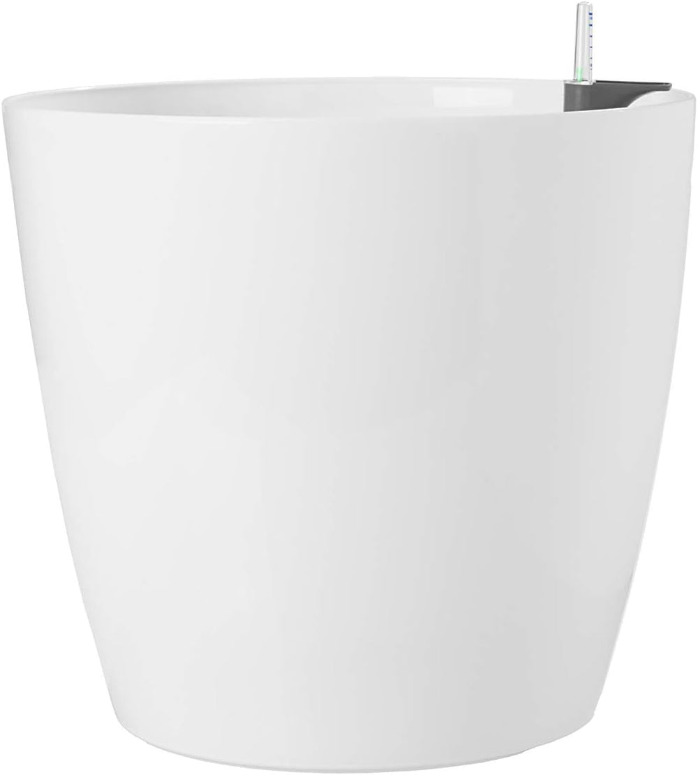 GHIVEC SAN REMO 30CM CU AUTOUDARE ANTRACIT, antracit