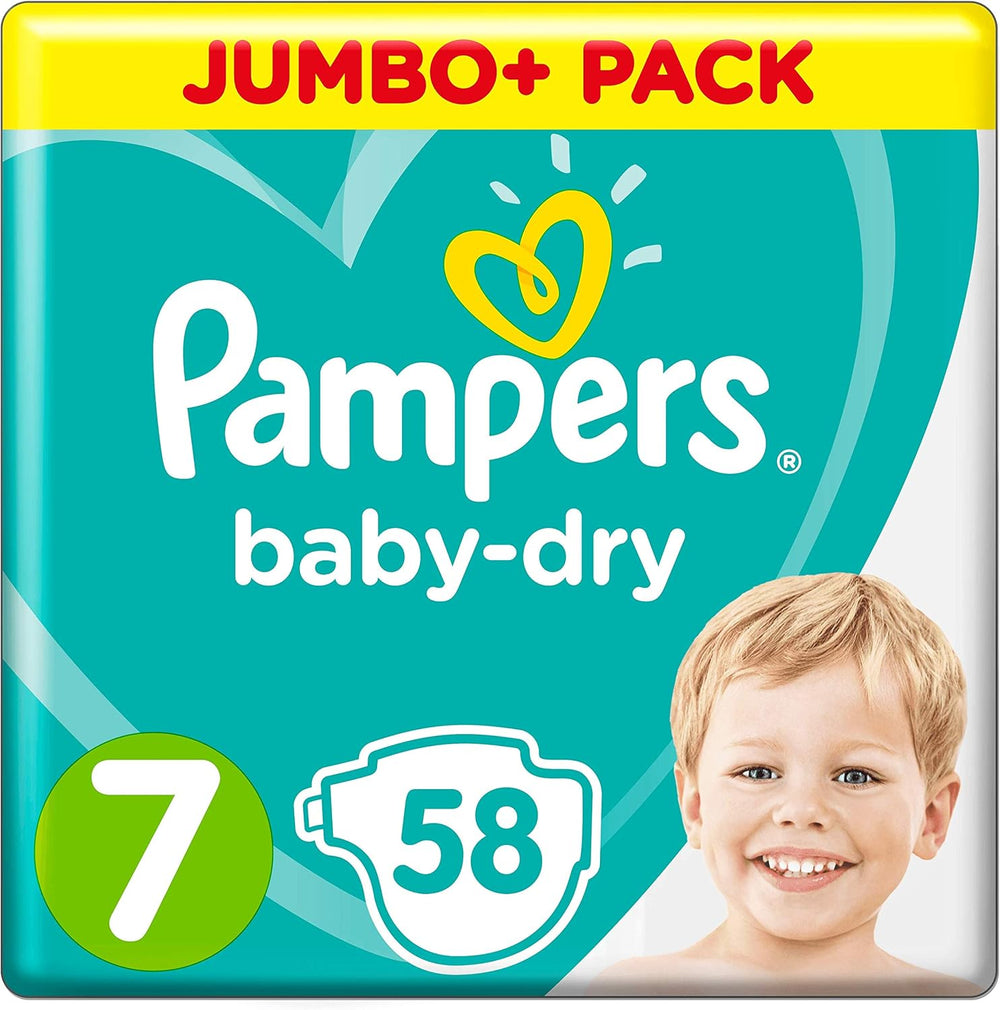 Pelenkák Pampers 81657566 Baby-Dry nadrág, fehér