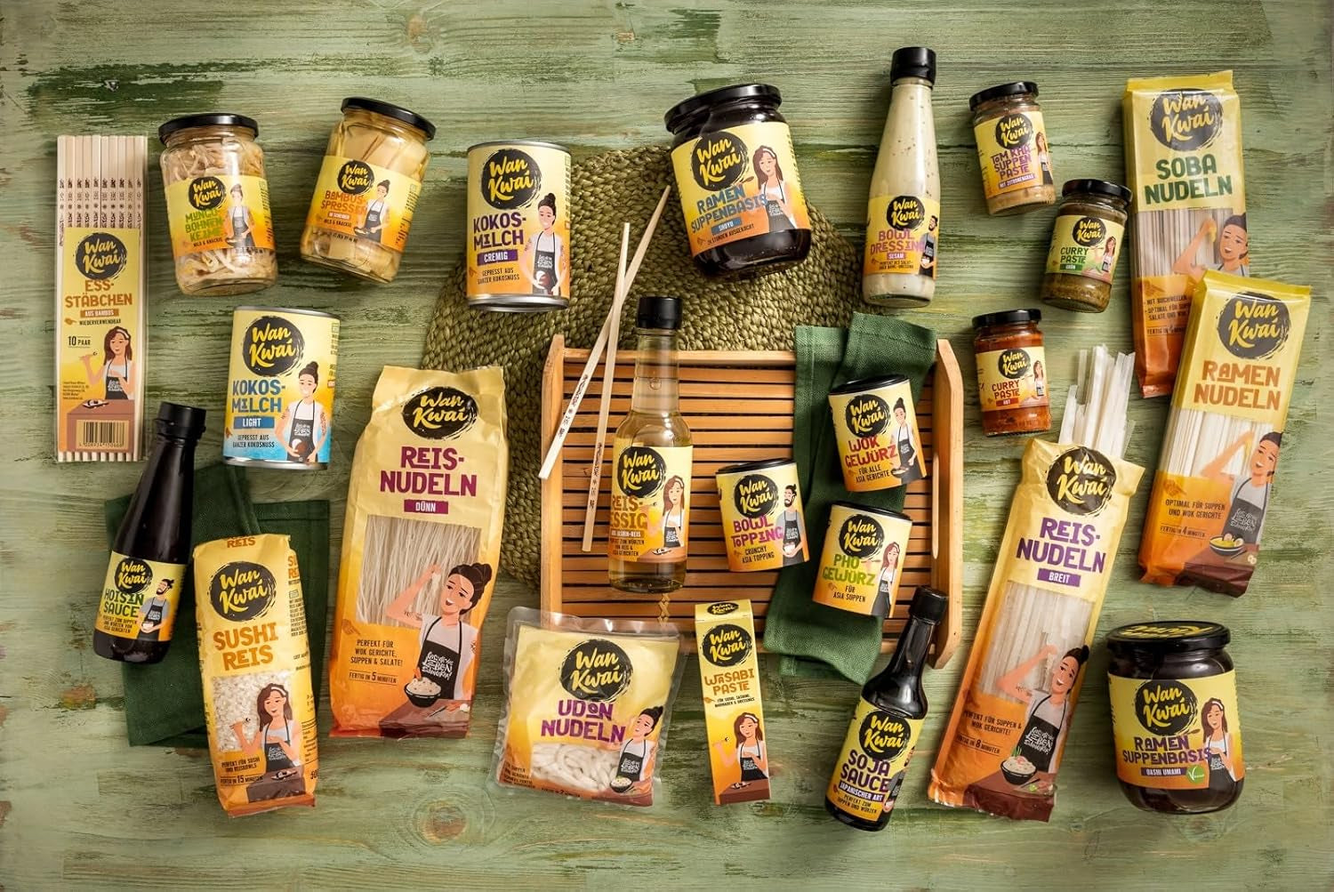 Wan Kwai üvegtészta 100 g – Ínyenc ázsiai fajta! Gluténmentes, mungóbabkeményítőből és vízből készült. Ideális levesekhez, wok ételekhez és salátákhoz. Finom textúra, 5 perc alatt kész.