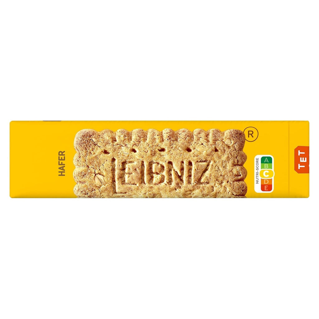 LEIBNIZ Biscuiți cu ovăz, 230 g, Biscuiți crocanți copți cu ovăz și grâu (1 x 230 g)