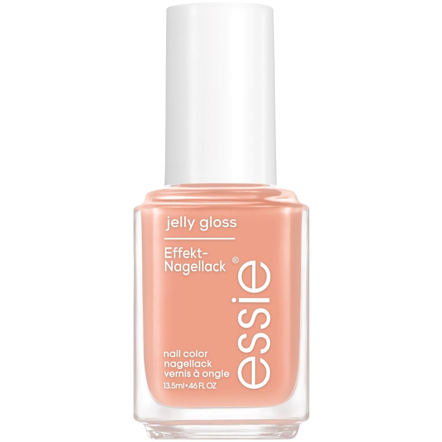 Essie körömlakk – No. 60 pirosító zselé, rózsaszín körömlakk színű, Essie Jelly Gloss kollekció, 13,5 ml
