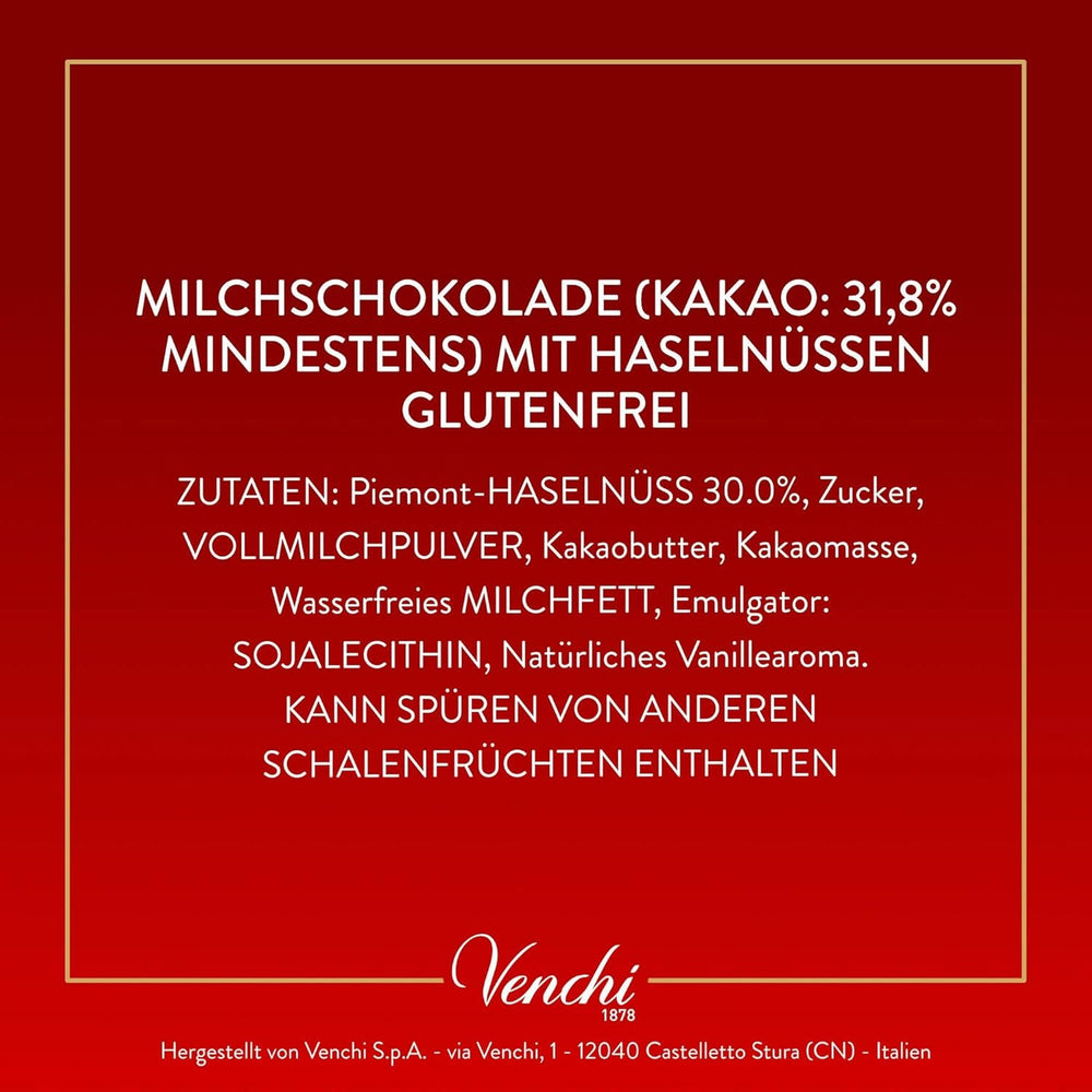 Venchi, Colecția de Crăciun - Gross&Buono, 300 grame Bomboane de Ciocolata Naty Shop