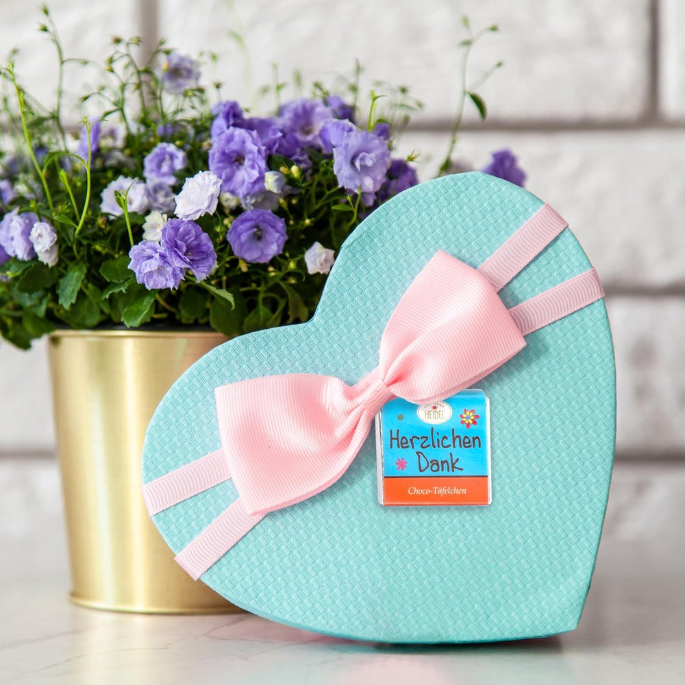 Heidel Thank You tejcsokoládé szeletek 3x80g, 16 db 5g-os miniszelet csomagonként, Különféle köszönetnyilvánítások, Kiváló ajándékötlet