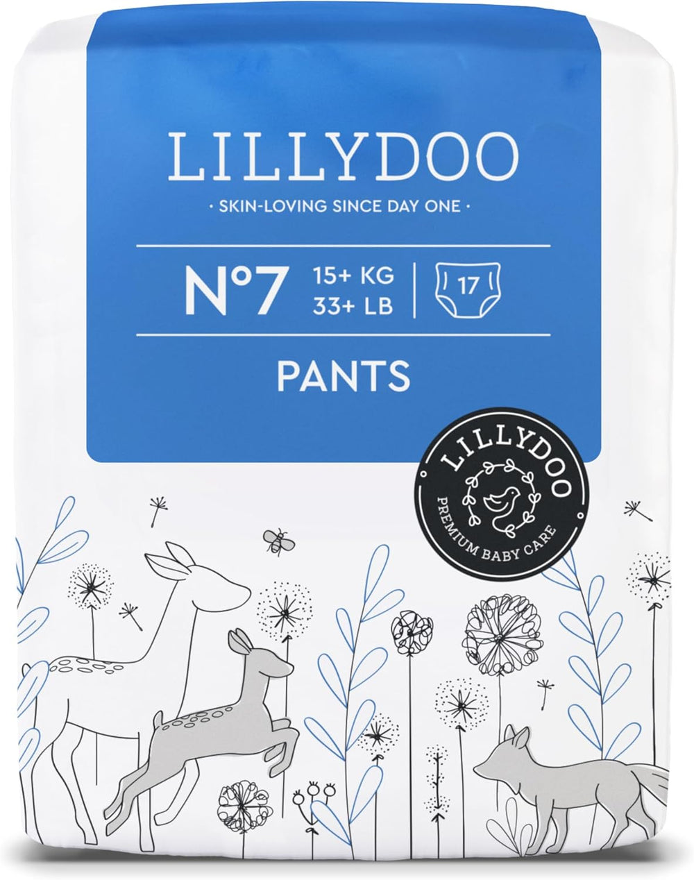 LILLYDOO Skin Friendly Pants 5-ös méret (12-17kg) havi doboz (105 db)