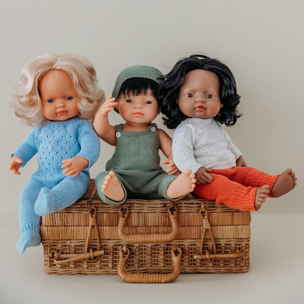 Miniland Baby Doll Asiatic Boy 38cm-31055