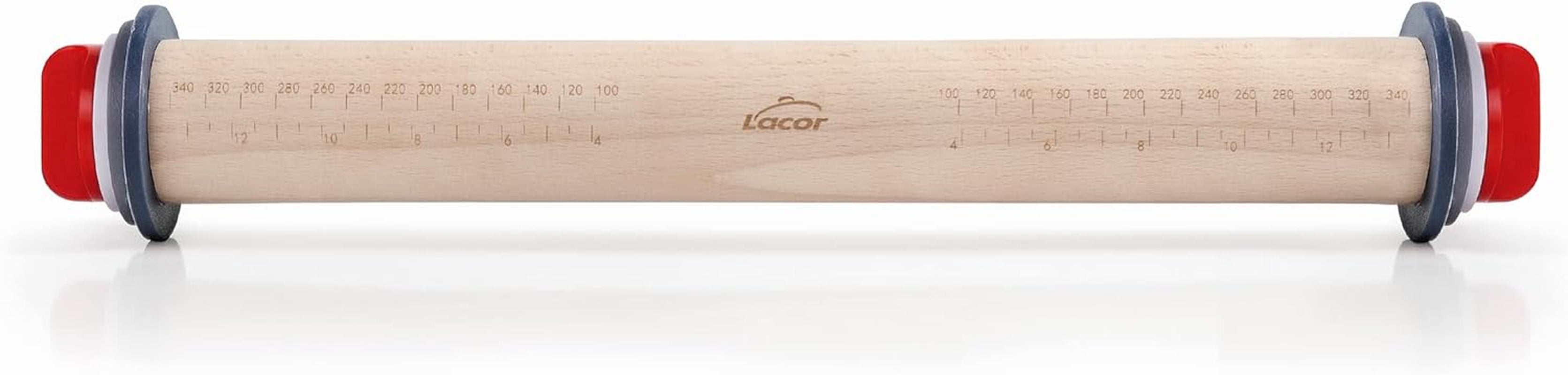 67142 Teigroller Buchenholz 34 cm Weinring, Holz, Barna, 42 x 6 x 6 cm