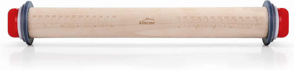 67142 Teigroller Buchenholz 34 cm Weinring, Holz, Barna, 42 x 6 x 6 cm