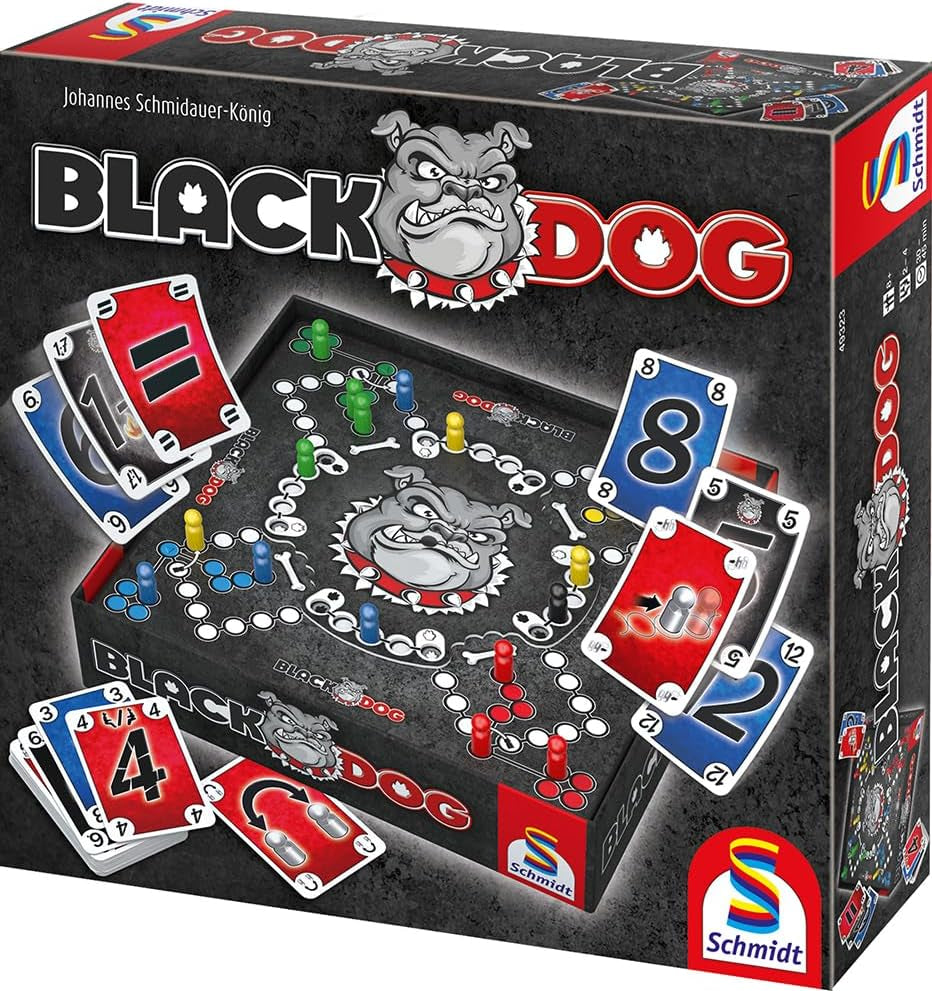 Schmidt Spiele 49323 Black DOG, családi játék