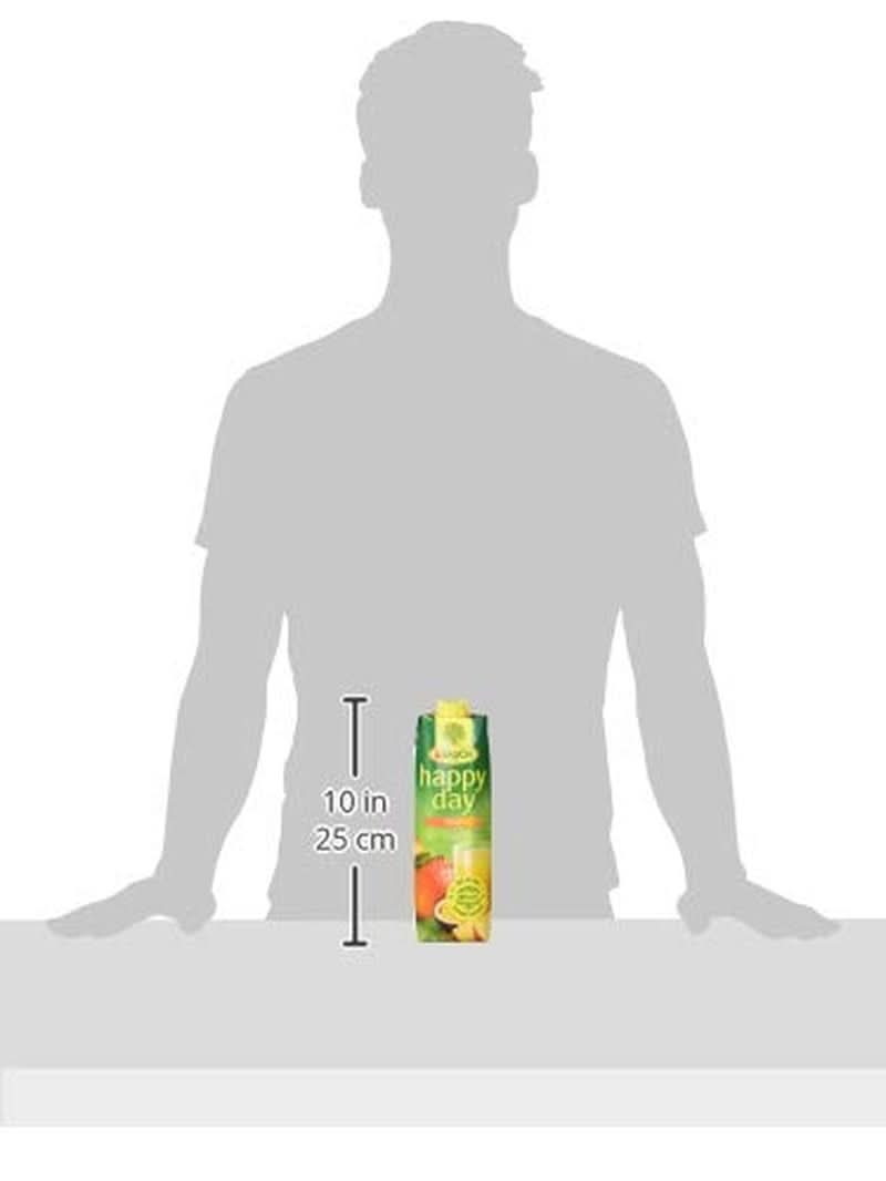 Rauch Happy Day Mango | Finomított ital passiógyümölccsel | Sok C-vitamin | 6 x 1 literes, Tetra Prisma Naty Shop
