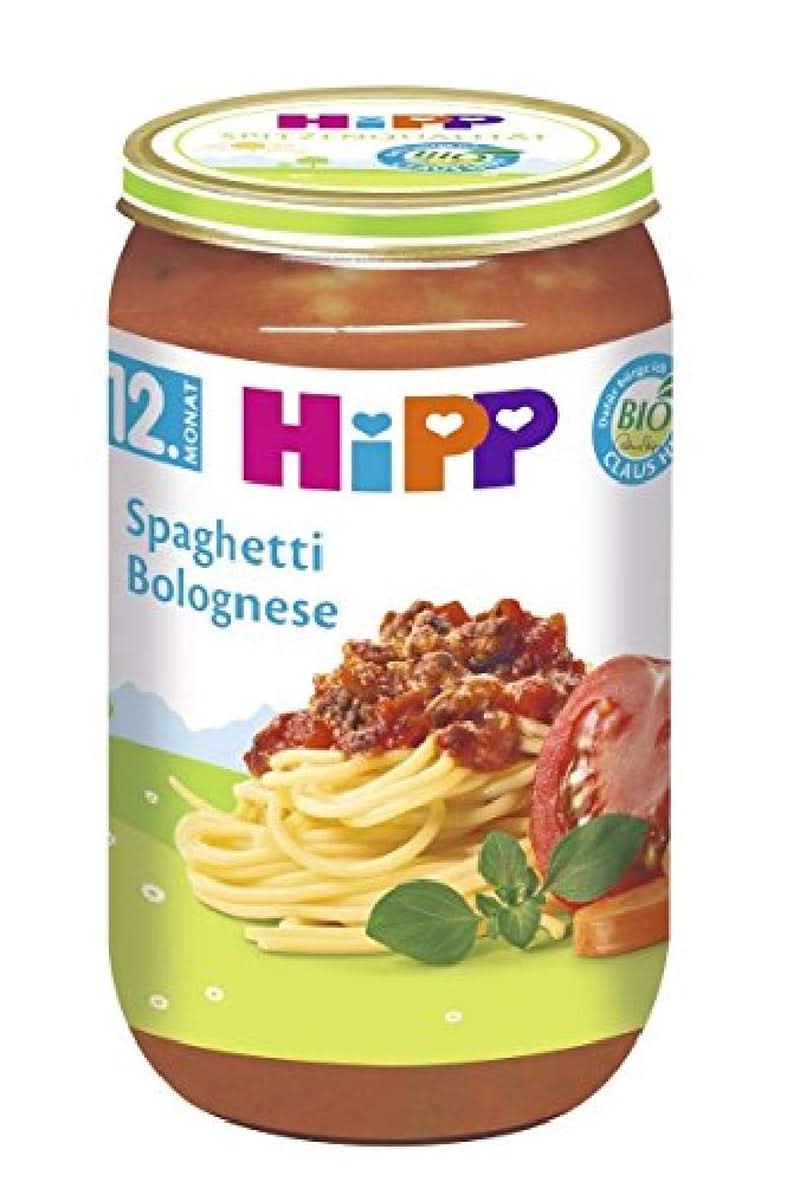 Hipp Spagetti Bolognese, 6 x 250 gramm Anya és Gyermek Naty Shop