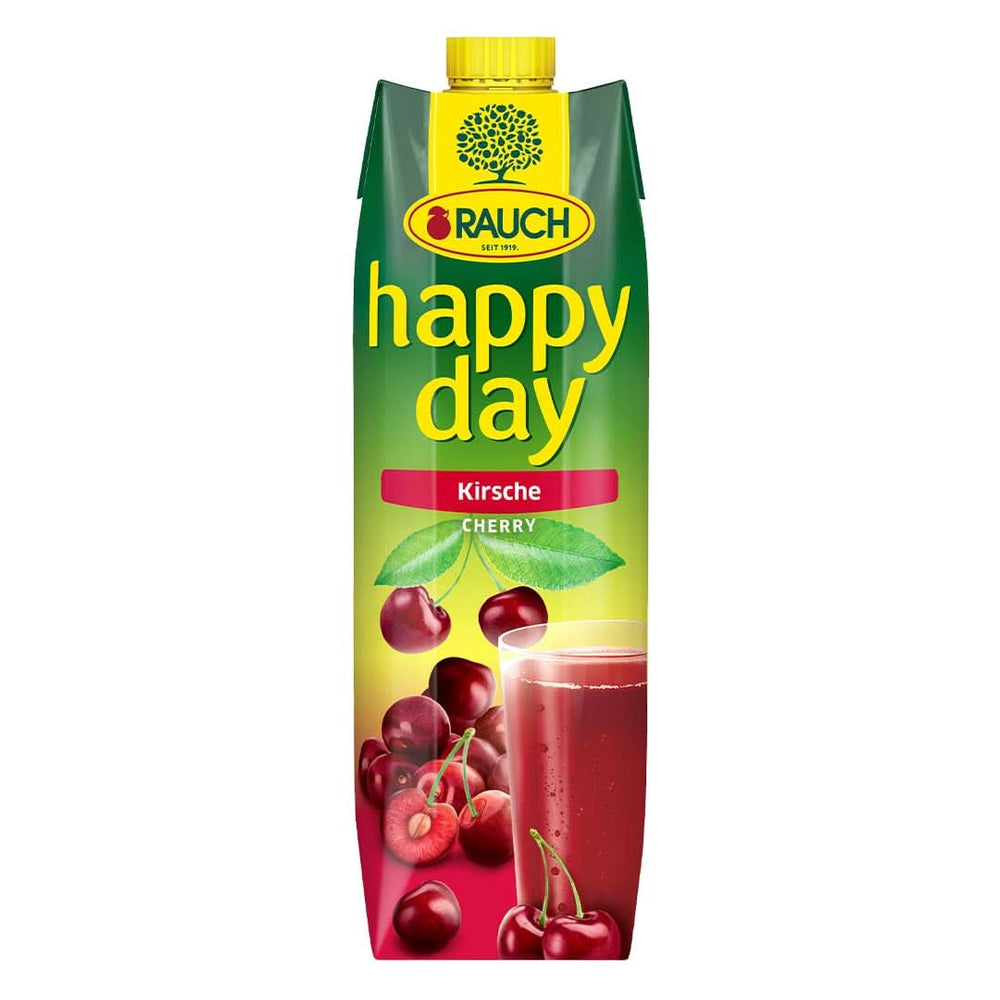 Rauch Happy Day Cherry | Válogatott meggyből | 6X 1 literes, Tetra Prisma Naty Shop