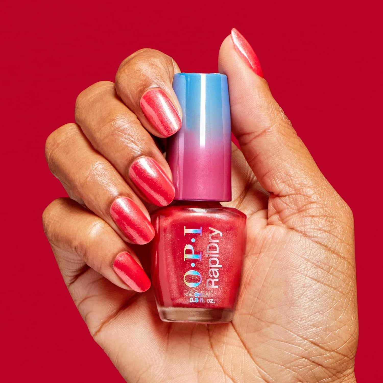 OPI RapiDry™ gyorsan száradó körömlakk - vegán, maszatálló, gyorsan száradó körömlakk, különféle színekben - 9 ml