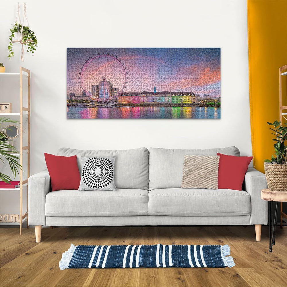 Ravensburger Puzzle 12000805 - Színes London - 2000 darabos kirakós 14 éven felülieknek Puzzle Naty Shop