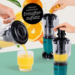 Gourmetmaxx Mr Magic Blender, Smoothie Maker Xxl Naty Shop kiegészítő csomaggal