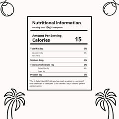 SVATV Barna pálmacukor por, 227 gramm Sweeteners Naty Shop