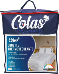 Hőszabályozó paplan, Mérsékelt, 240 X 220 cm, Izzadás, Optimális szellőzés, 100% pamut, Percale, Fresh Feel, Francia paplanok és paplanok Naty Shop 220X240 Cm Mérsékelt