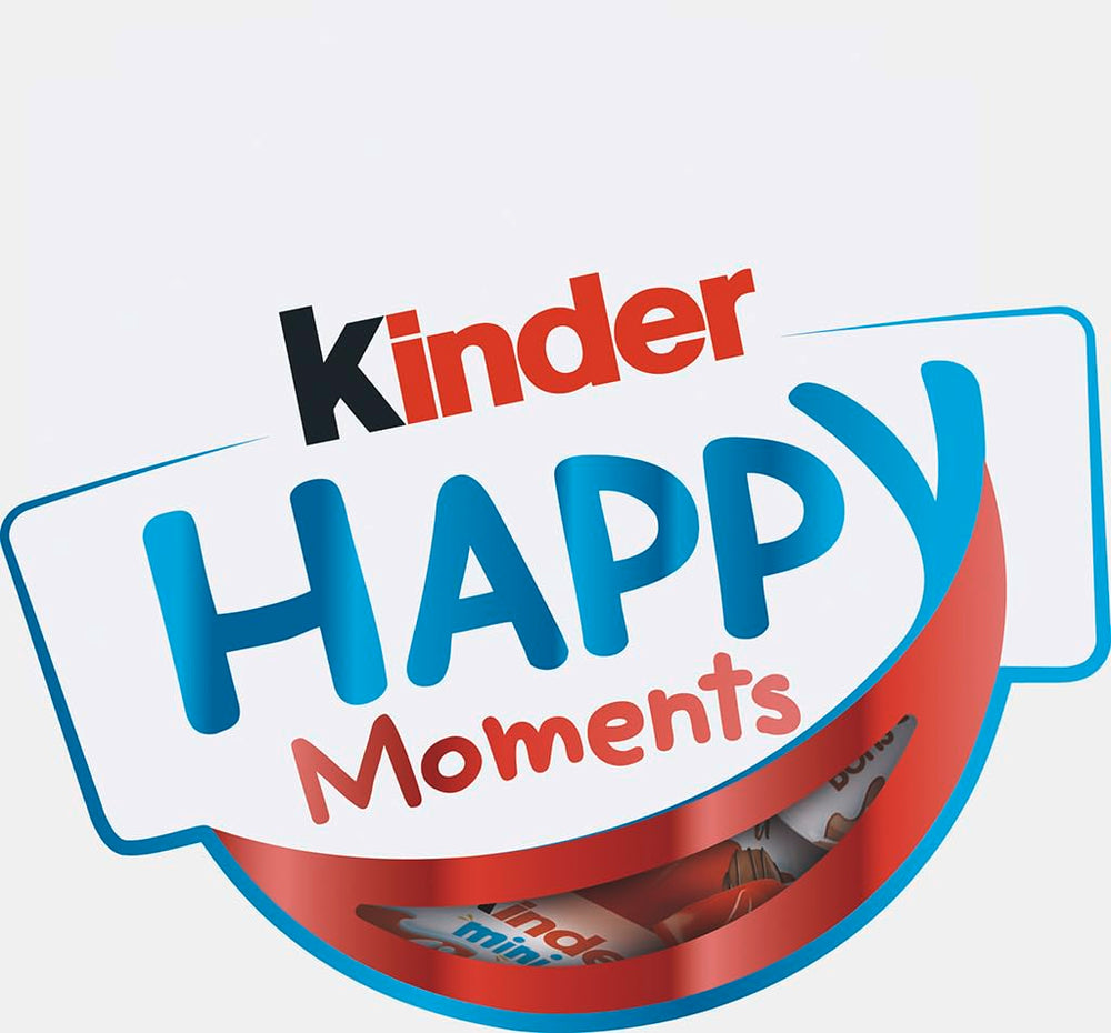 kinder Happy Moments Mini Mix - Valentin-napi ajándék neki és neki - A társasági élethez és a barátokkal és családdal való megosztáshoz - 161g