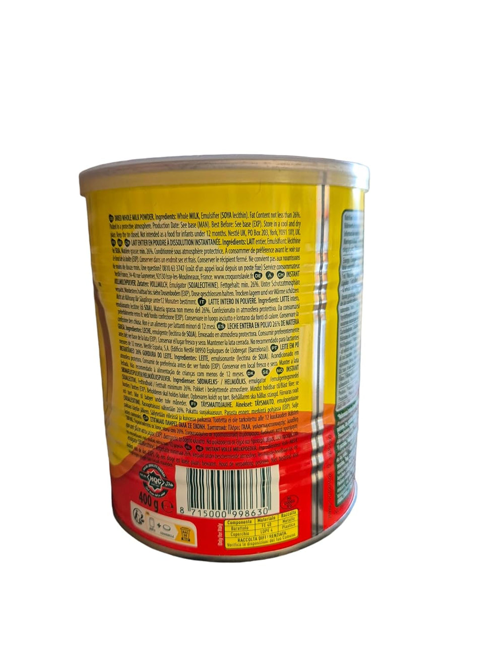 -Szett: MILO - Instant Kakao Drink 400g + NIDO - Tejpor 400g