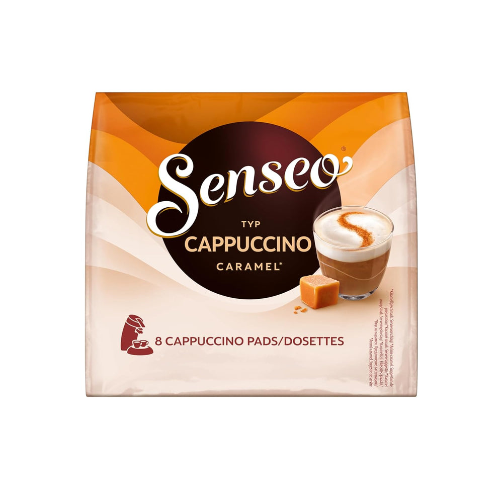 Senseo Pads Cappuccino Caramel, 5 x 8 Getränke, 40 Kaffeepads