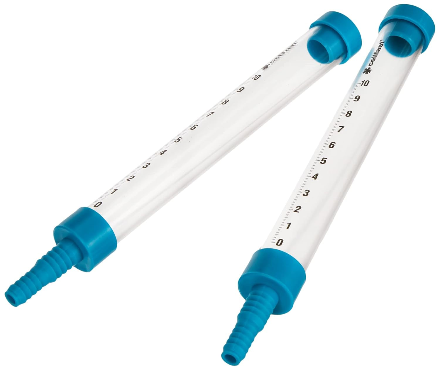 Nivelă cu furtun CELLFAST de 25 m cu 2 tuburi de măsurare, pâlnii rezistente la rupere și scală milimetrică. Facilitează nivelarea perfectă a punctelor îndepărtate.