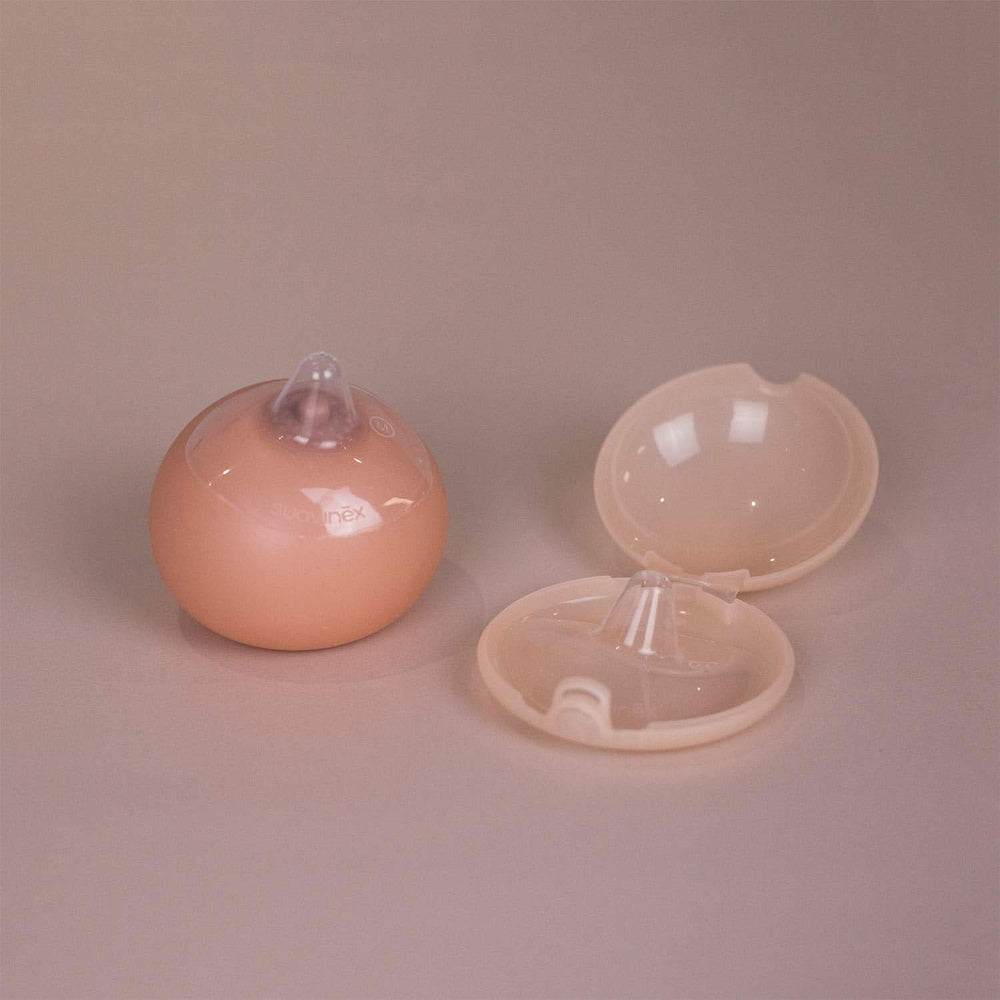 Suavinex Brustpolster Aus Silikon, Größe S, 2 Stück kiegészítők Élelmiszer és szoptatás Bebe Naty Shop