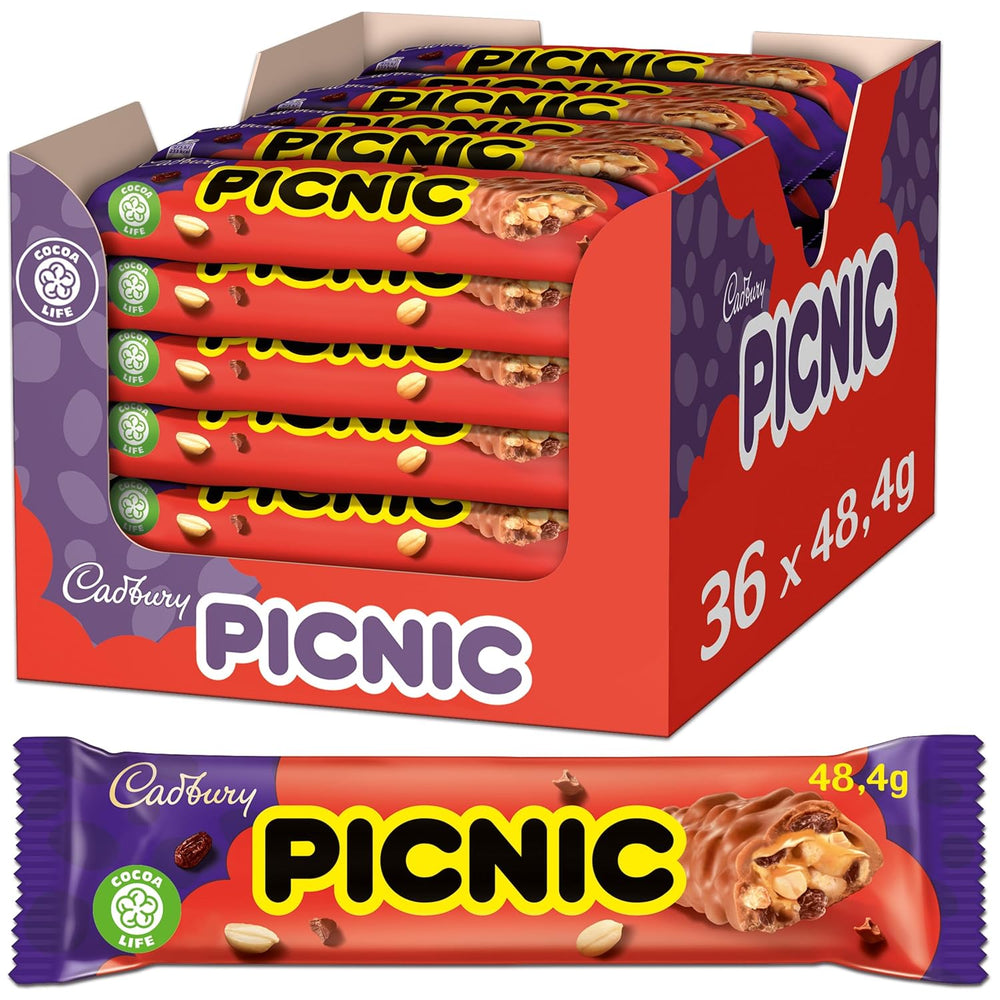 WUNDERBAR Földimogyoró – Karamell mogyorószeletek egyenként ropogós földimogyoródarabokkal csomagolva – 24 x 49 g