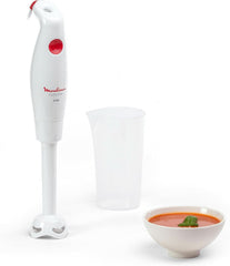 Állványkeverő Turbomix DD12A1 | 350 W | Ergonomikus markolat 2 Robusztus Zelkrom-Klingen | Spritzschutz | Spülmaschinenfeste Abnehmbare Teile | Weiß Mother and Child Naty Shop