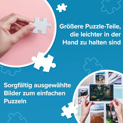 Trefl – Easypiece Puzzle: Reggel a konyhában – 300 darab – Nagy darabok, Könnyű Puzzle, Felnőtteknek és Gyerekeknek 10+ Puzzle Naty Shop