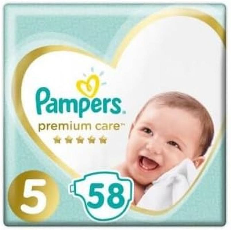 Pampers pelenka 5-ös méretű (11-16 kg), 58 db-os Mother and Child Naty Shop