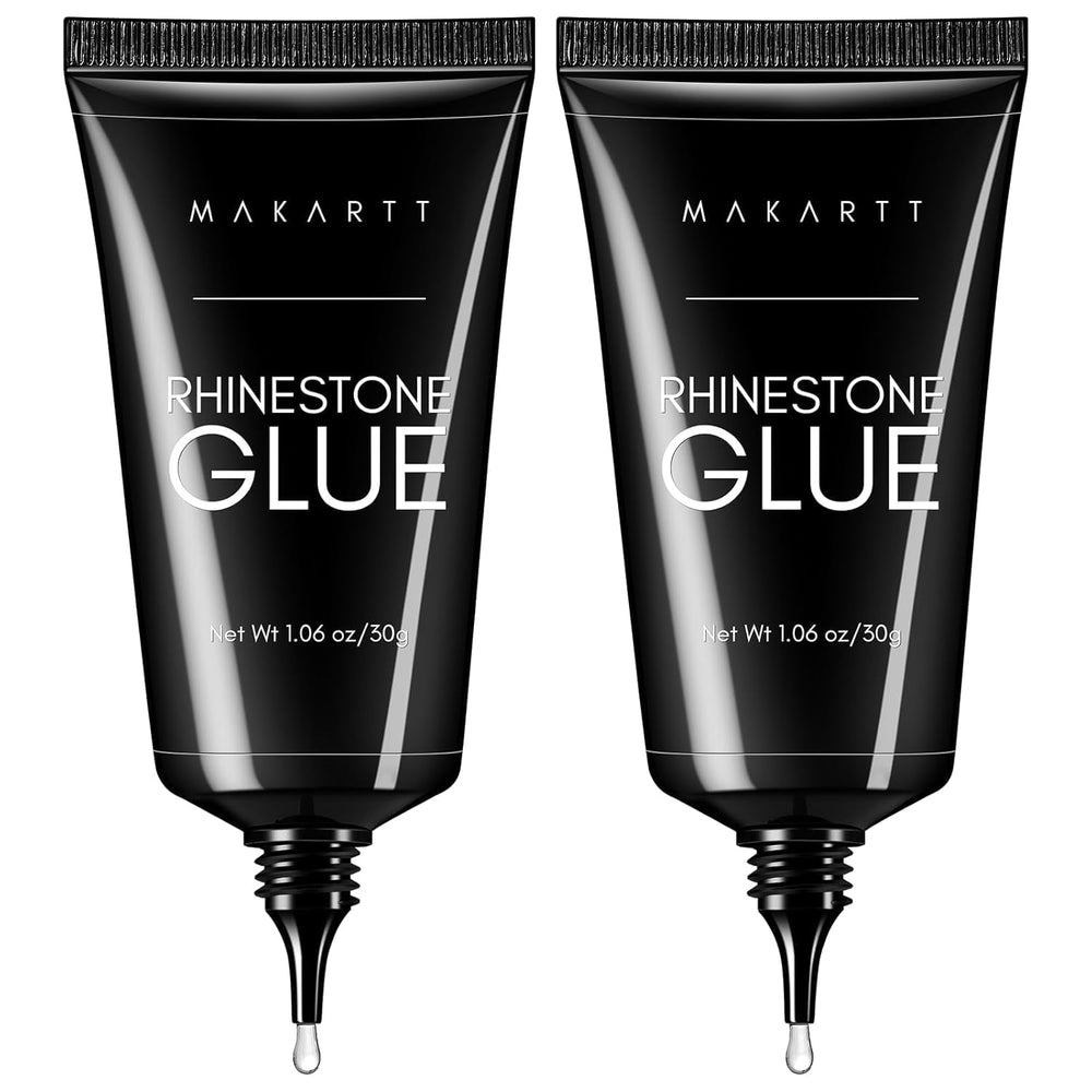 Gel adeziv pentru strasuri Makartt - Set de adeziv UV pentru unghii 15ml cu brelocuri roz pentru unghii, bijuterii pentru unghii în formă de inimă și cerc și accesorii pentru designul unghiilor, pentru manichiură acasă, cadou de Ziua Îndrăgostiților