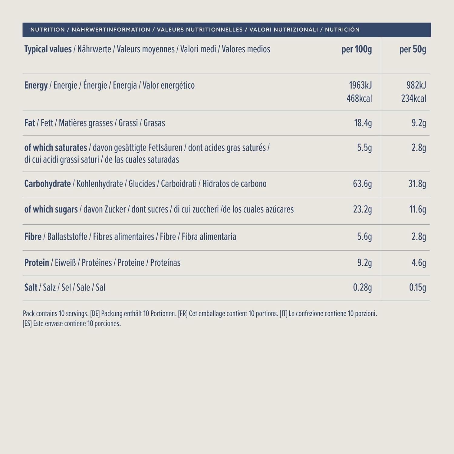 Ropogós müzli csokoládéval az Amazontól, 500g