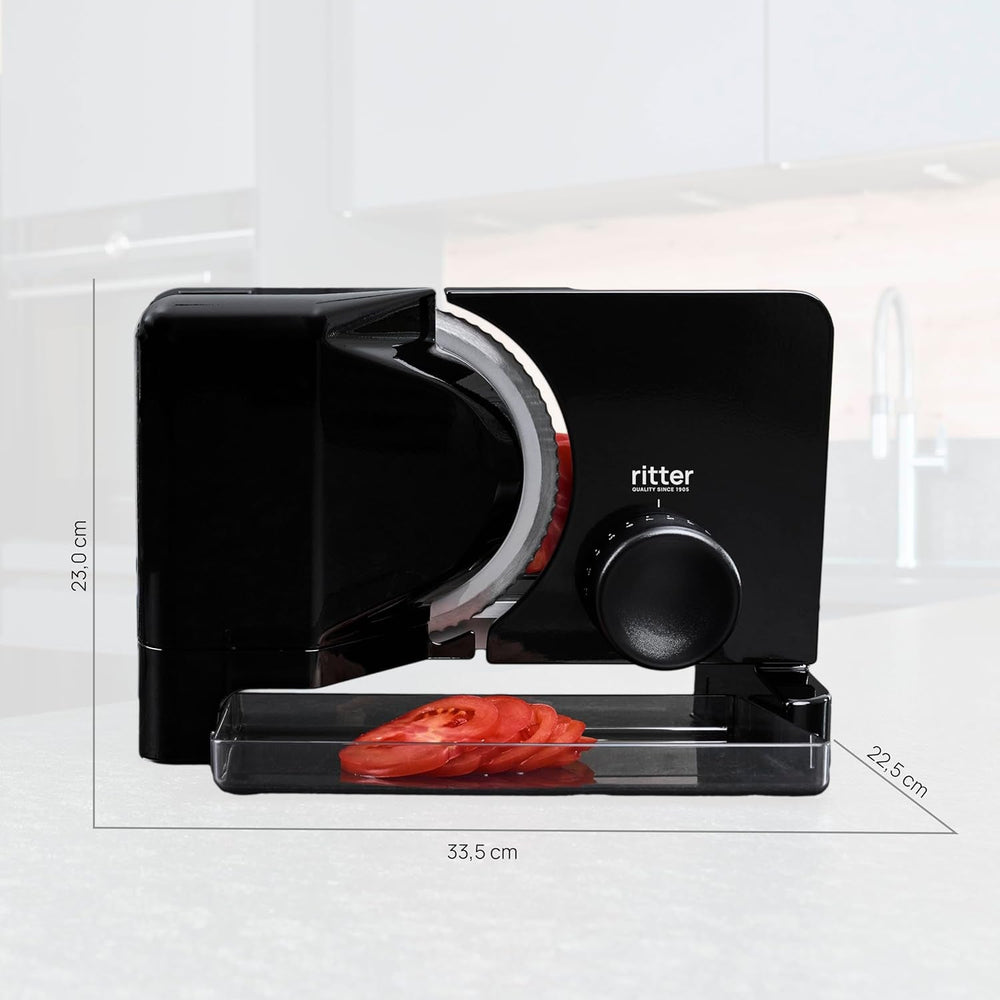 Ritter E 16 Duo plus Többfunkciós elektromos fémszeletelő és -vágó gép környezetbarát motorral, Németországban gyártott Aprítók és szeletelők Naty Shop