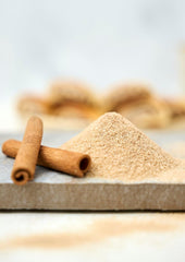 Fuchs Gewürze - Zimt Zucker - Klassisches Gewürz für Milchreis, Pfannkuchen oder Wafeln - aus natürliche Hozzávaló - 100 g in wiederverwendbarer, recyclebarer Dózis