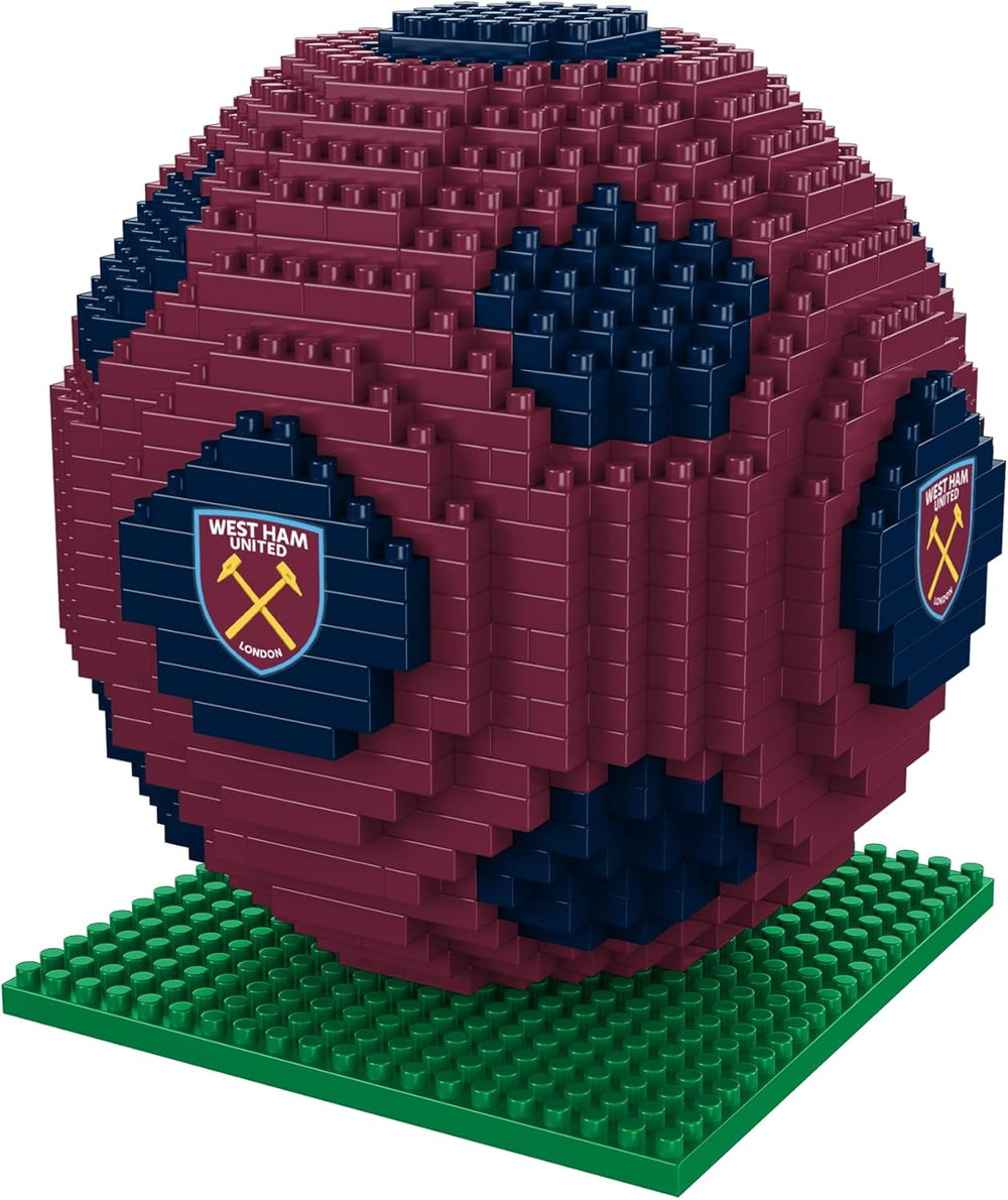 FOCO Offizielles Lizenzprodukt Manchester City FC BRXLZ 3D-Fußball-Konstruktionsspielzeug Modell Alternatív Teamfarbe