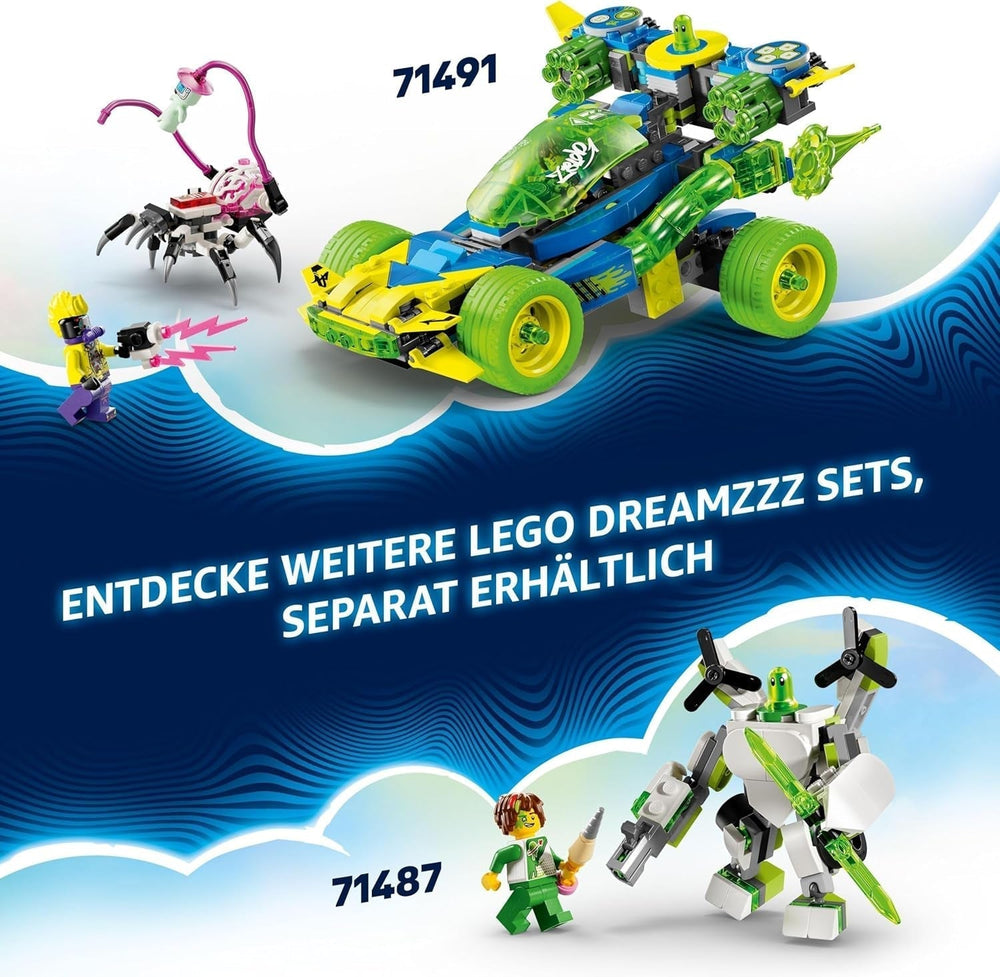LEGO Dreamzzz Z-Blob's Robot and Vehicle Adventure, 20-in-1 Toy Mech, pentru fete și băieți, copii cu vârsta de peste 7 ani, Playset Fantasy cu Mateo Minifigure, 20 versiuni de Z-Blob 71487 Seturi de constructie Besuche den LEGO-Store
