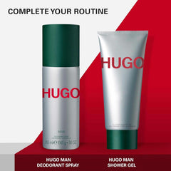 HUGO MAN, Gel de duș, aromat și revigorant cu balsam de brad, bărbați, 200 ml Duș și baie Naty Shop