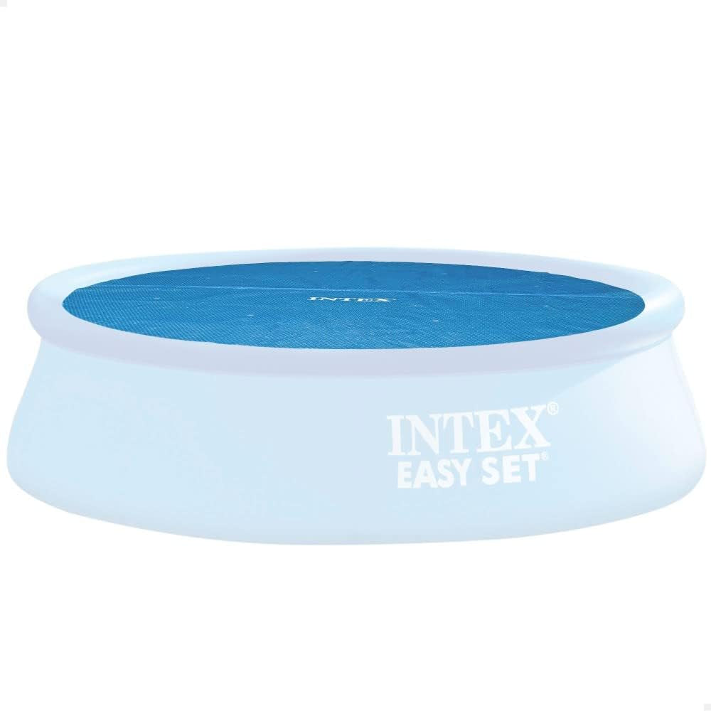 Intex 28014 - Szolárponyva, Hőszigetelt ponyva Easy Set/Frame kerek medencékhez, polietilén, kék, ⌀ 488 cm