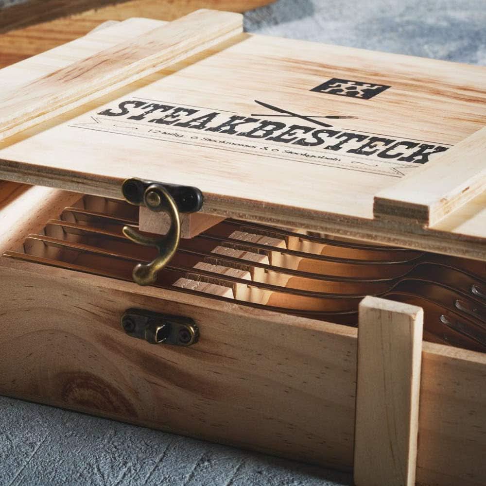 ZWILLING steak evőeszköz készlet 6 személyes, 12 részes Kitchen Naty Shop