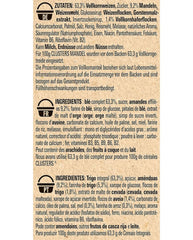 Clusters Almond, Cereale pentru un mic dejun delicios cu fulgi crocanți de migdale, Set 8 x 325 grame Naty Shop