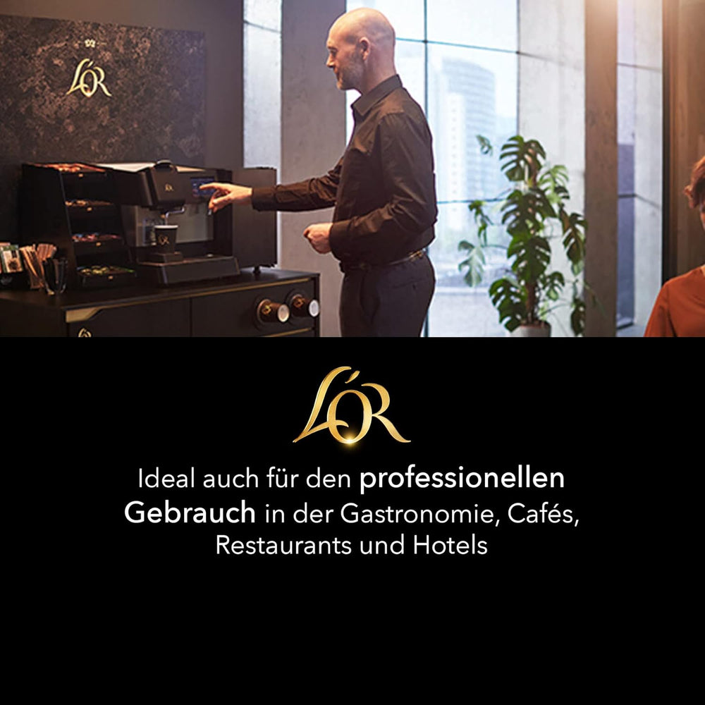 L'OR Suprême Lungo Intense 5, mild, Intensität 5/10, Nespresso* Pro kompatible Kaffeekapseln, 50 Kapseln