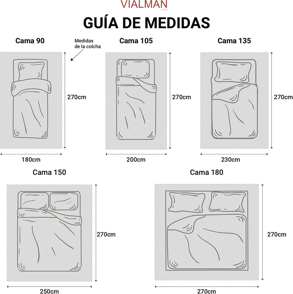 VIALMAN cuvertură de pat Sofia 10 pat king size | cuvertură stea | cuvertură dimensiune 250 X 270 cm | cuvertură pat & canapea arunca albastru marin Paturi si Cuverturi Besuche den VIALMAN-Store