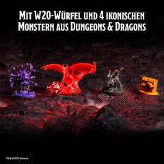 Ravensburger 24755 - Horrified Dungeons & Dragons - 10 év feletti korosztály kooperatív társasjáték játékestekhez barátokkal vagy családdal 1-5 szörnyű és D&D rajongó számára, német kiadás