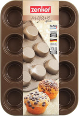 Zenker, muffinsütő átmérője Ø 7 cm, MOJAVE GOLD Formák és tepsi Naty Shop