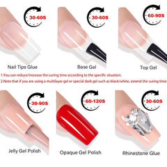 Lampă UV LED mini Aokitec, lampă UV pentru unghii cu gel, uscător de unghii portabil pentru toate tipurile de ojă cu gel, instrument de întărire în formă de șoarece, compactă, ușoară cu cablu USB (alb)