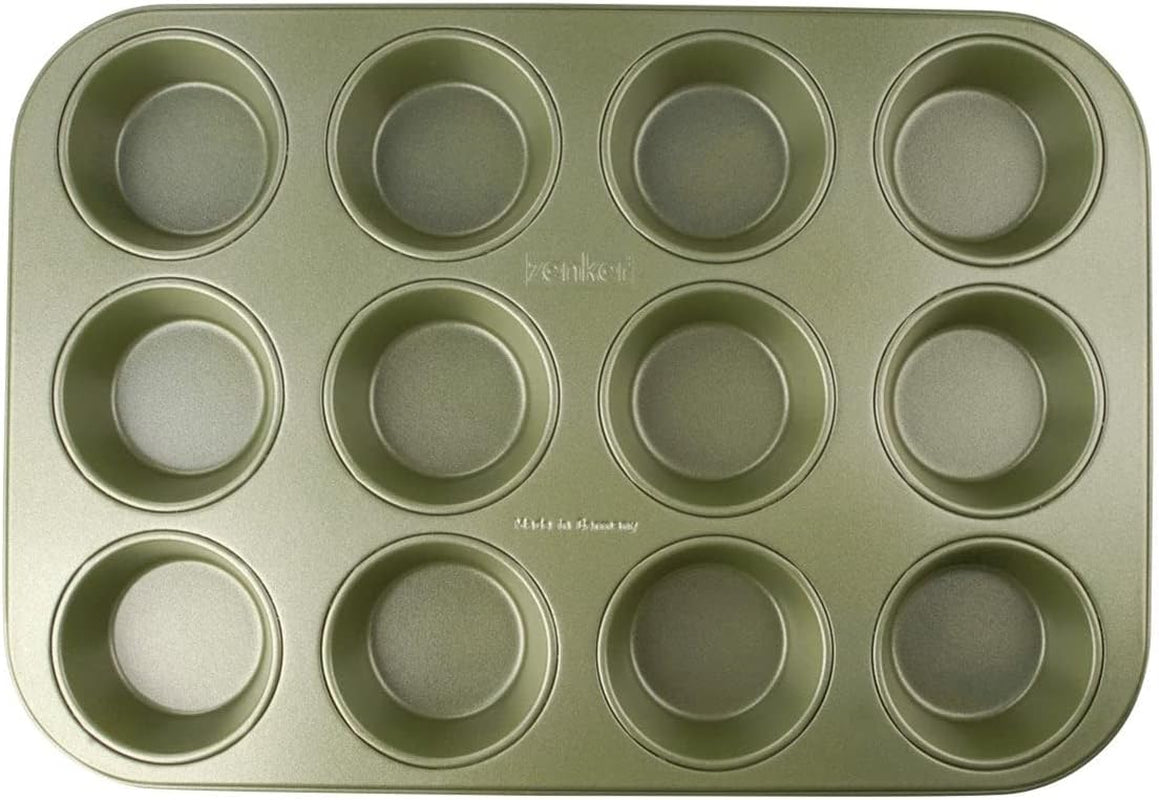 Zenker Muffinform Für 12 Stück – Ressourcenschonende Und Klimaneutrale Backform Für Muffins Und Cupcakes – 12Er Muffinblech Mit Veganer Antihaftbeschichtung Formák és tálcák sütéshez Naty Shop