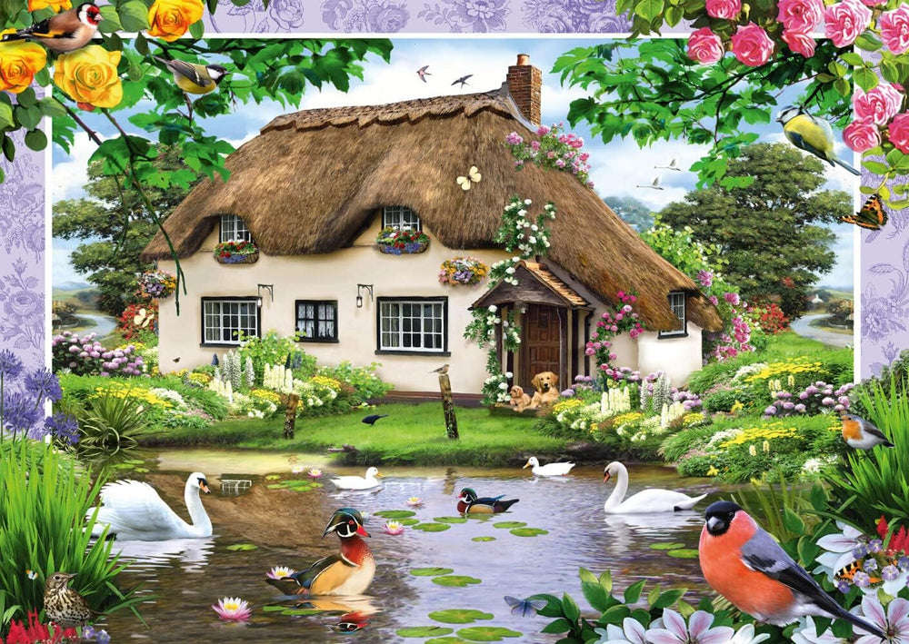 Schmidt Spiele Romantikus tájház, kirakós 500 darabos Puzzle Naty Shop