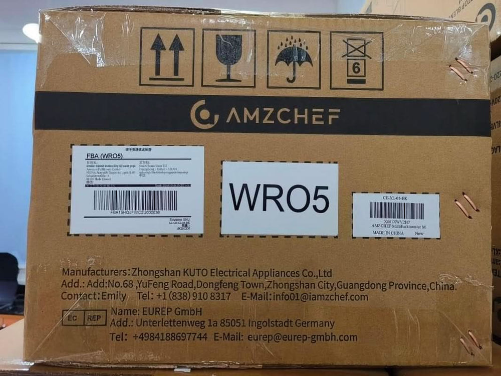 AMZCHEF turmixgép, 8 intelligens menü és 10 sebesség, LCD érintőképernyő Kitchen Naty Shop